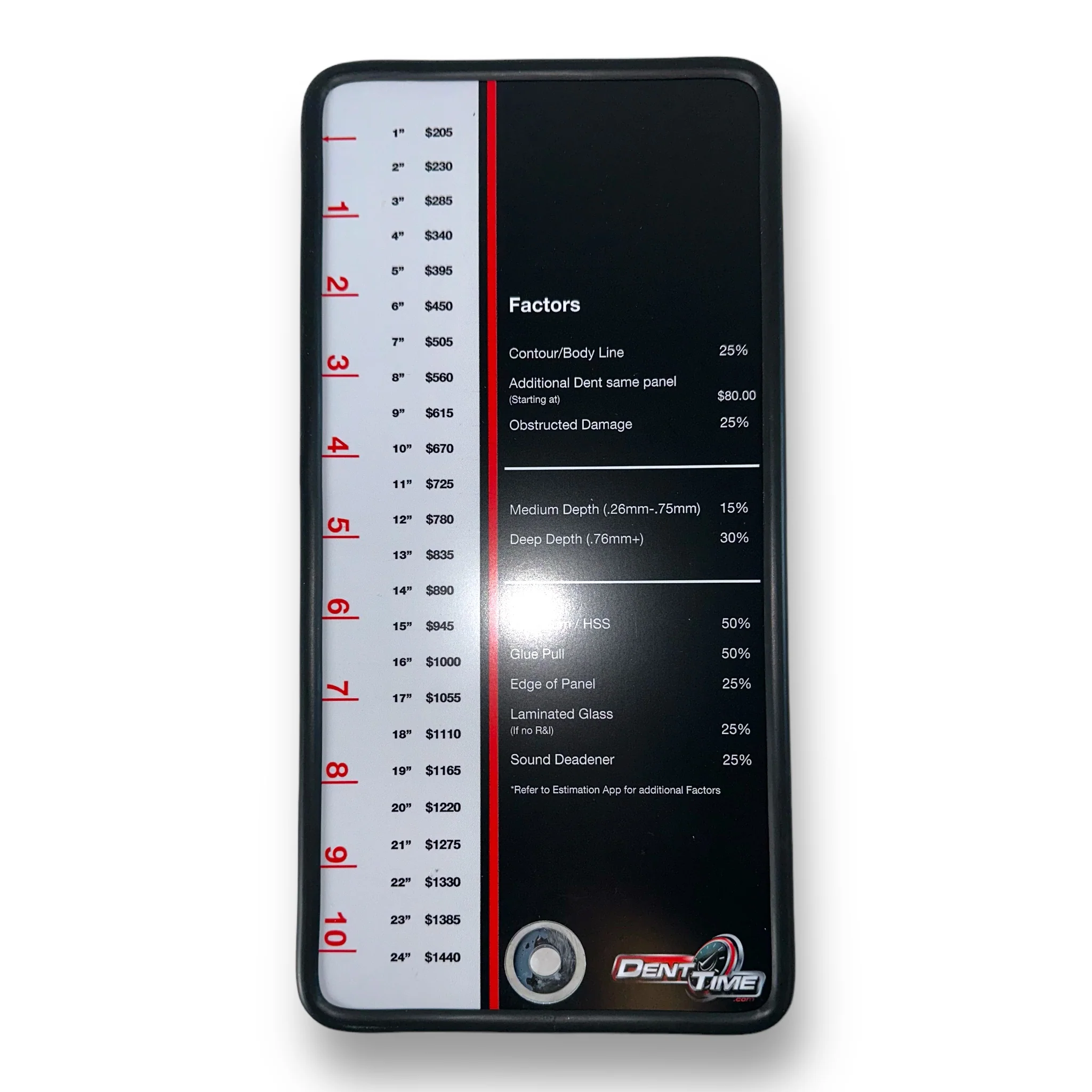12"  Dent Time's Line Yellow Board with Arm - Image 12