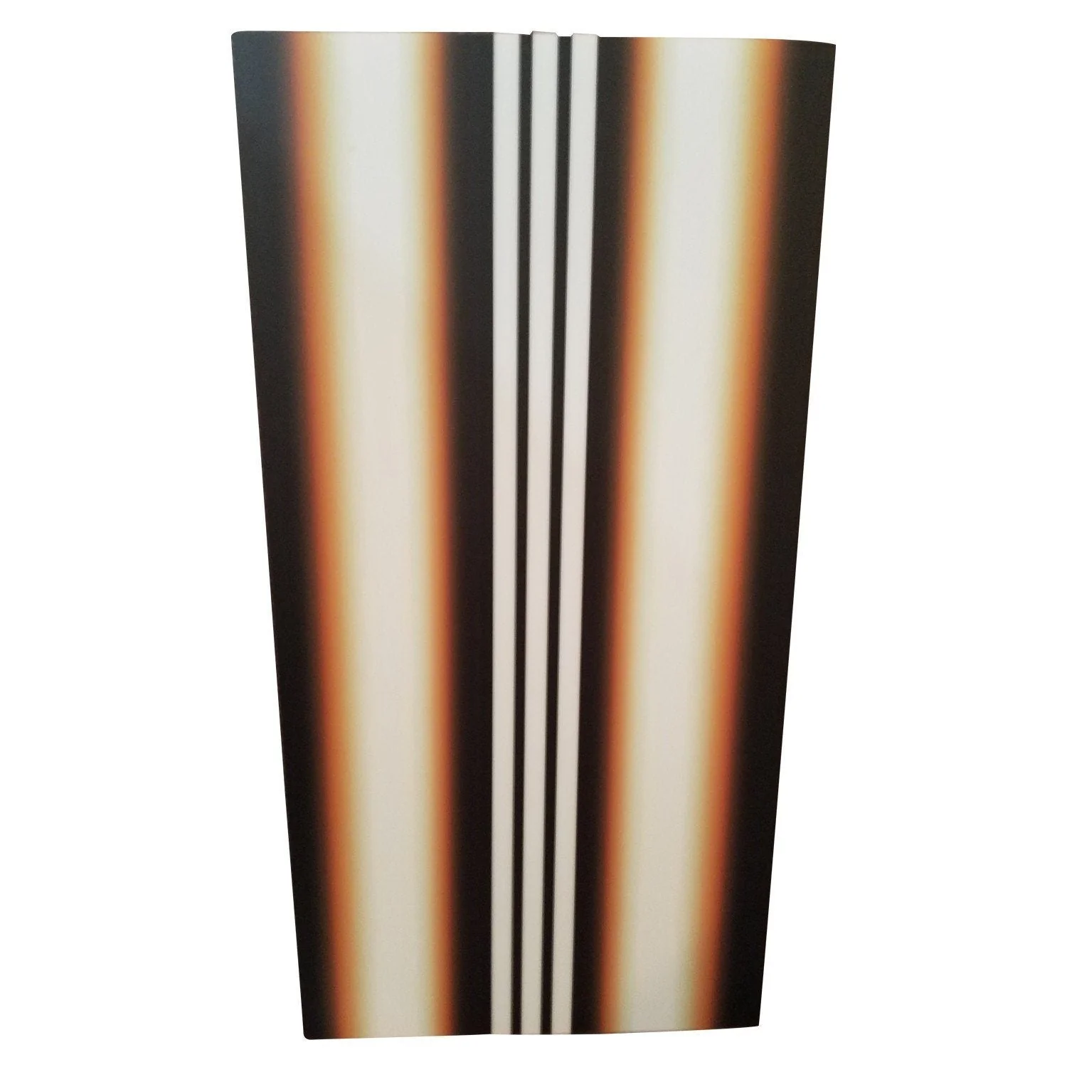 14" 3d Reflection Lens White Root Beer Center Line Fade Hybrid 2.0