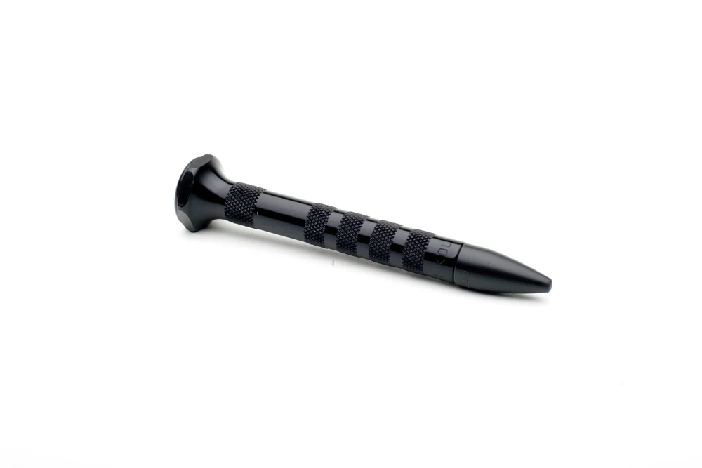 4" Black Aluminum Knockdown