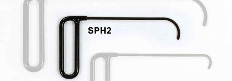 8" OAL Side Panel Hook PDR tool