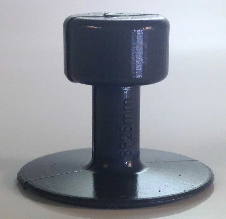 25mm BlackPlague Round Tab-10pcs - Image 2