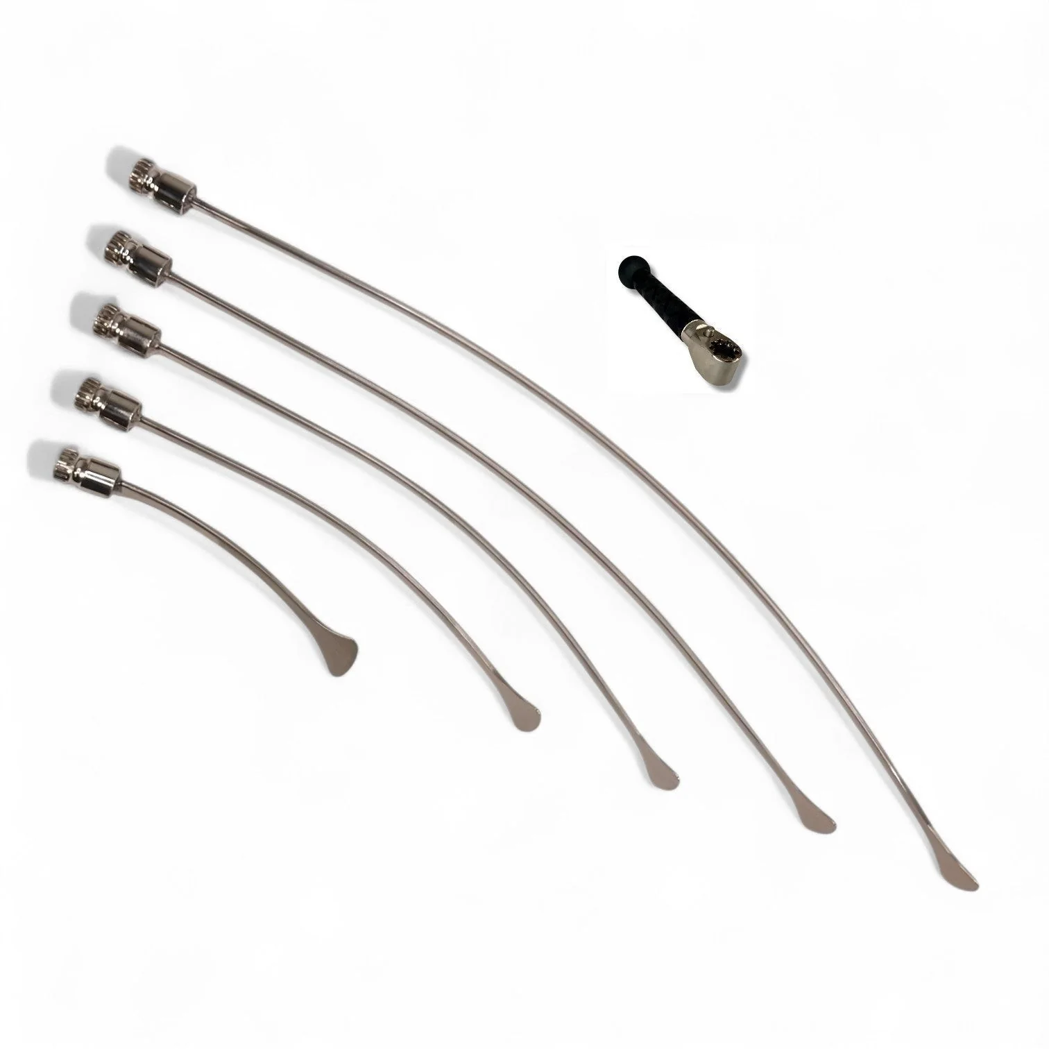 Compact HUB Rattlesnake 1 1/4" Tail Set W/ compact handle