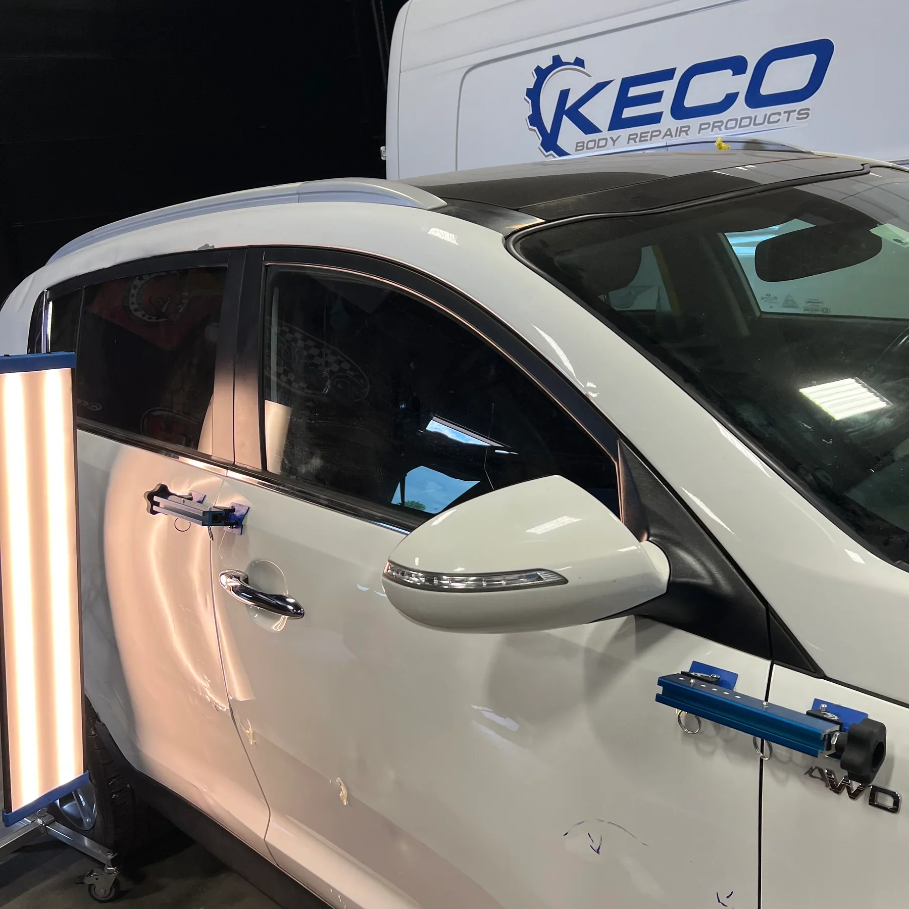 KECO 175 mm Lateral Tension Tool Beam (LTT BEAM) with Centipedes - Image 3