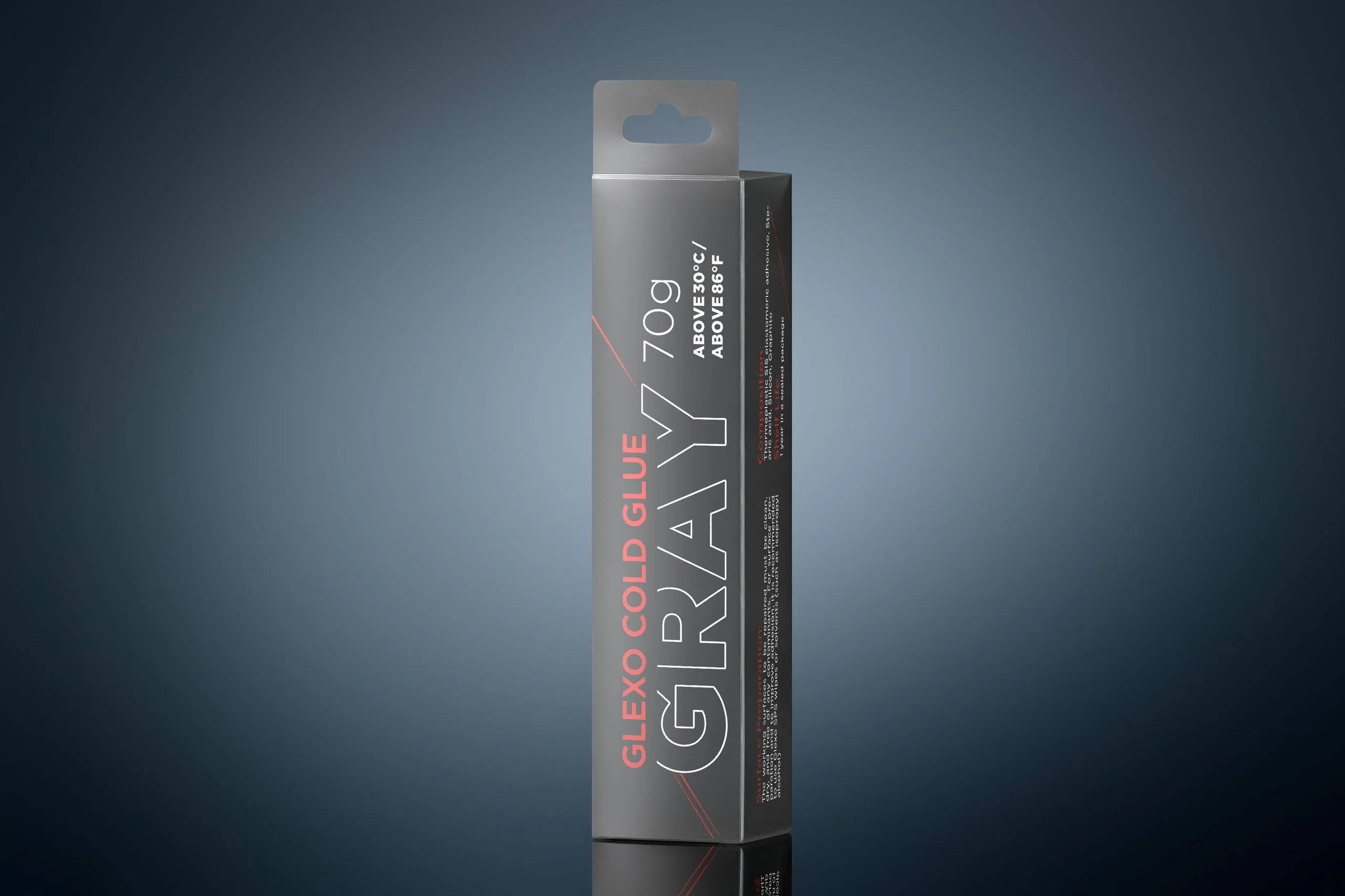 Glexo Gray Adhesive Cold glue Hot Weather