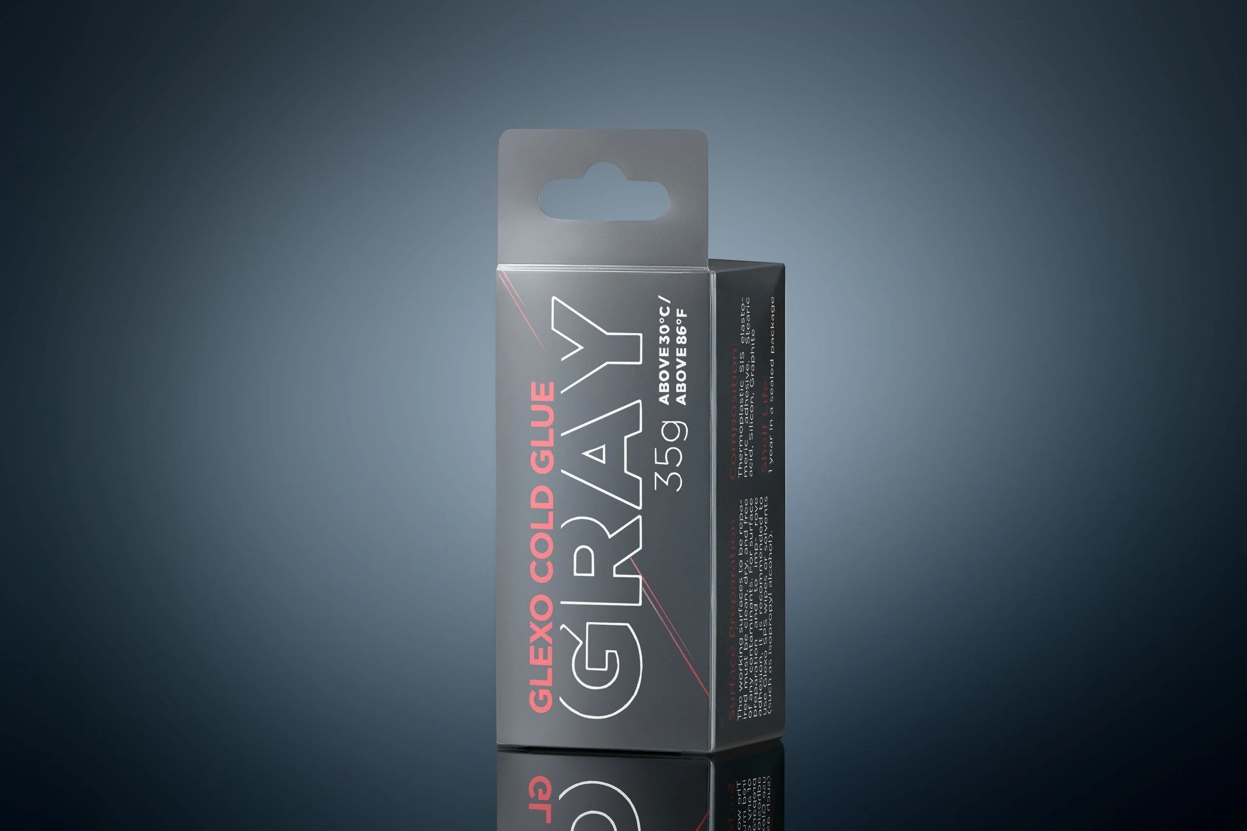 Glexo Gray Adhesive Cold glue Hot Weather - Image 2