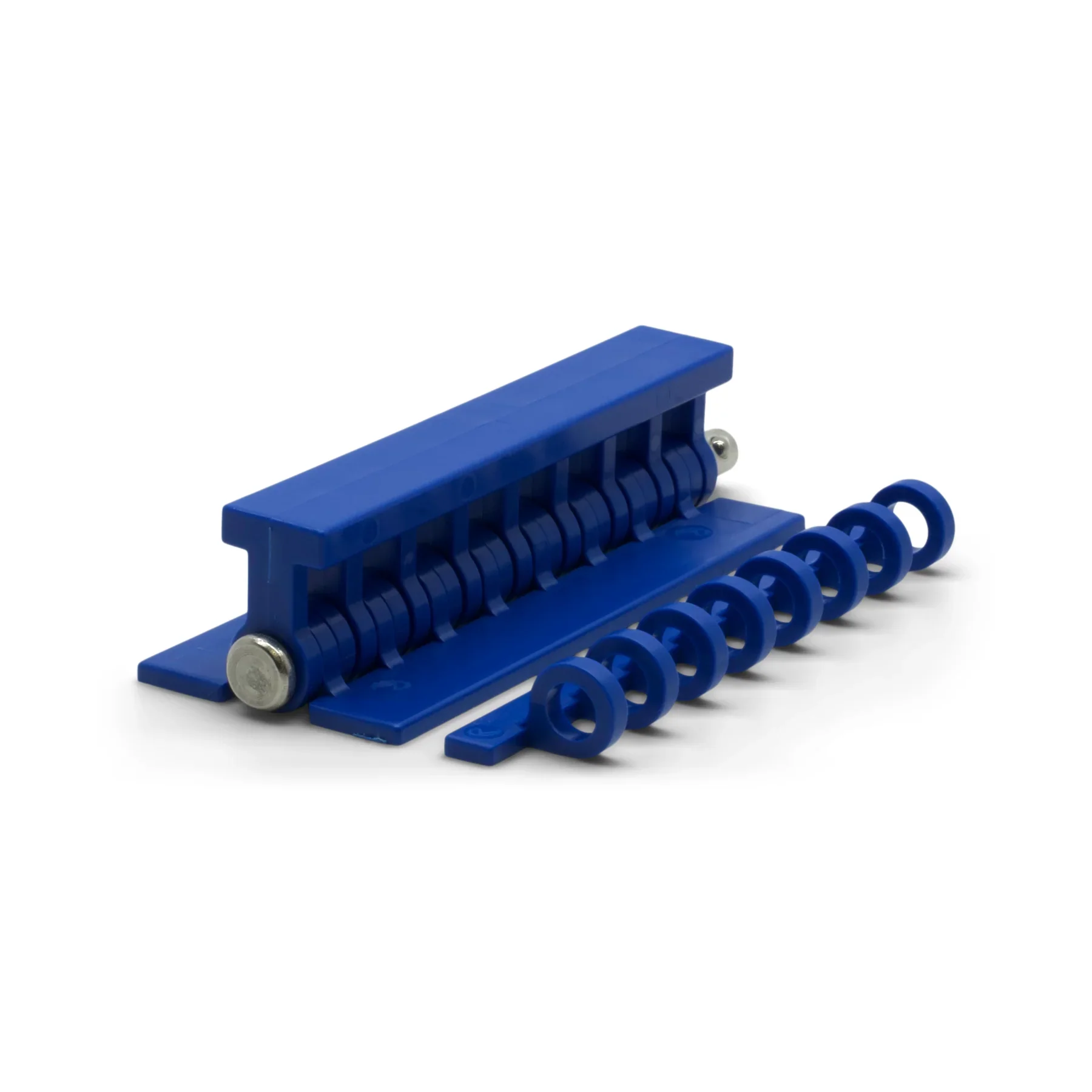 KECO 90 mm (3.50 in) Blue Flexible Hinge Tab Set - Image 2