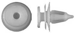 White Door Panel Retainer 2063PK