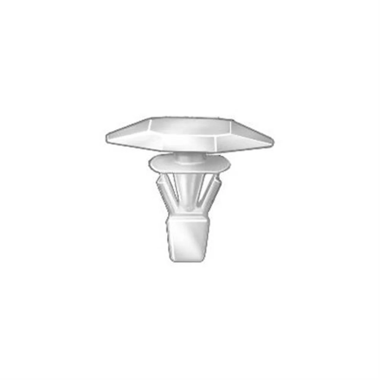 White Weather strip Retainer 10513PK