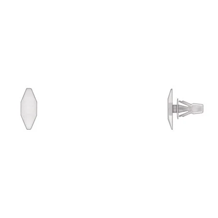 White Weather strip Retainer 2016PK